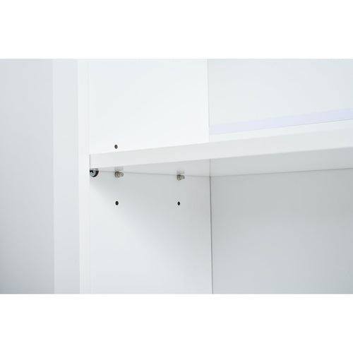 Modern 83.7inch High Kitchen Pantry, Freestanding Tall Kitchen Hutch