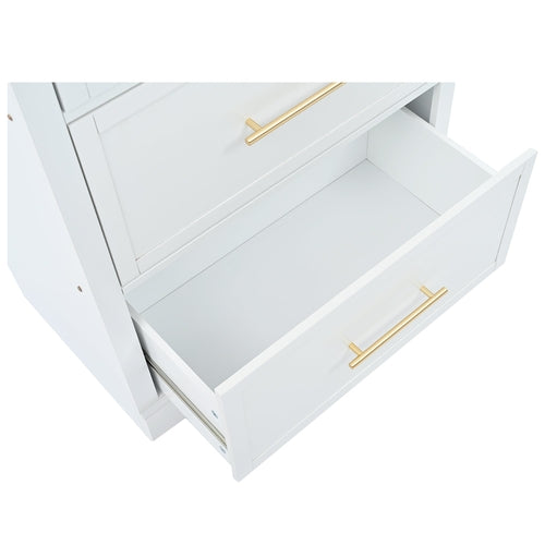 Modern 83.7inch High Kitchen Pantry, Freestanding Tall Kitchen Hutch